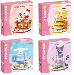Kmart Keepplay Hello Kitty Sanrio Characters Food Party Series Playset - Assorted offer