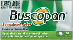 Pharmacist Advice Buscopan 20 Tablets offer