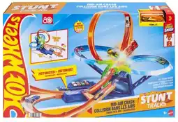 Kmart Hot Wheels Stunt Tracks Mid-Air Crash Playset offer