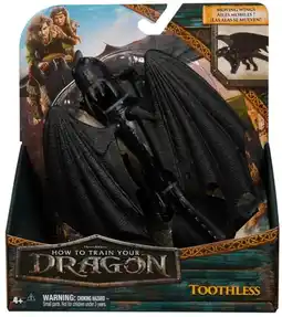 Kmart 23cm How To Train Your Dragon Toothless Action Figure offer