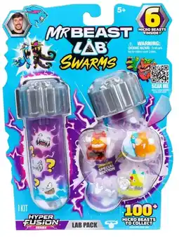 Kmart 6 Pack MrBeast Lab Swarms S3 Lab Playset - Assorted offer