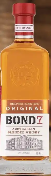 Original bond7 australian blended whisky