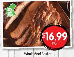 Spudshed Whole Beef Brisket offer
