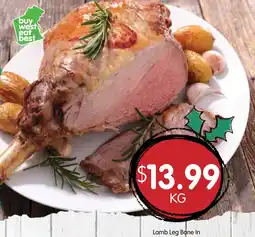 Spudshed Lamb Leg Bone In offer
