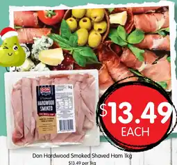 Spudshed Don Hardwood Smoked Shaved Ham offer