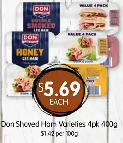 Spudshed Don Shaved Ham Varieties offer