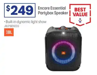 Officeworks JBL Encore Essential PartyBox Speaker offer