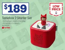 Officeworks Toniebox 2 Starter Set offer
