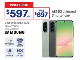 Officeworks Samsung galaxy a56 5g offer