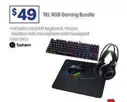Officeworks Typhoon strike tkl 4-in-1 combo offer