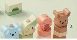 Officeworks Kadink Animal Stacking Puzzle Set offer