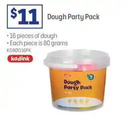 Officeworks Kadink Dough Party Pack offer