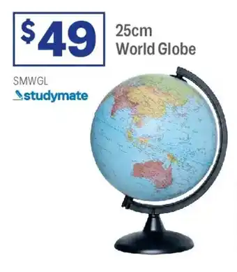Officeworks Studymate World Globe offer