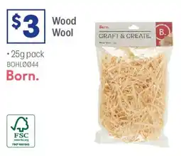 Officeworks Born Wood Wool offer