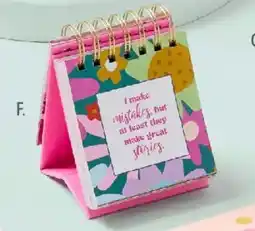 Officeworks Otto Rach Jackson Affirmation Calendar offer