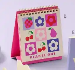 Officeworks Otto Eclectic Pop Desk Calendar offer