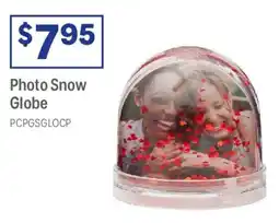 Officeworks Photo Snow Globe offer