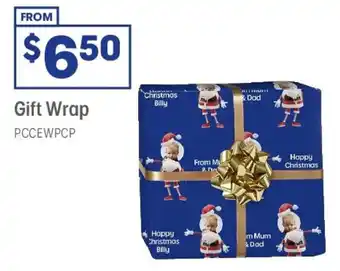 Officeworks Gift Wrap offer