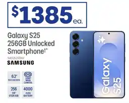 Officeworks Galaxy S25 256GB Unlocked Smartphone offer