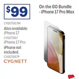 Officeworks On the go bundle - iphone 17 pro max offer