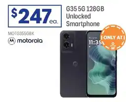 Officeworks Motorola G35 5G Unlocked Smartphone offer