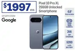Officeworks Pixel 10 Pro XL 256GB Unlocked Smartphone offer