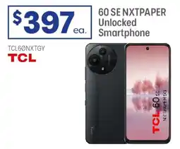 Officeworks 60 SE NXTPAPER Unlocked Smartphone offer