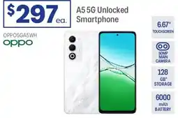 Officeworks A5 5G Unlocked Smartphone offer