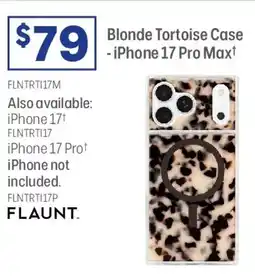Officeworks Blonde Tortoise Case - iPhone 17 Pro Max offer