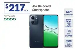 Officeworks A5x Unlocked Smartphone offer