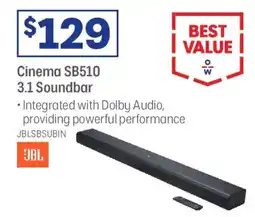 Officeworks Cinema sb510 3.1 soundbar offer