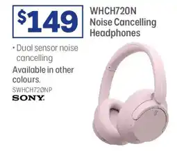 Officeworks Whch720n $149 noise cancelling headphones offer