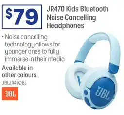 Officeworks JR470 Kids Bluetooth Noise Cancelling Headphones offer