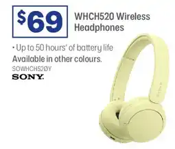 Officeworks Whch520 wireless headphones offer