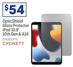 Officeworks Optic Shield Glass Protector iPad 10.9" 10th Gen & A16 offer