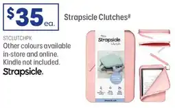 Officeworks Strapsicle Clutches offer