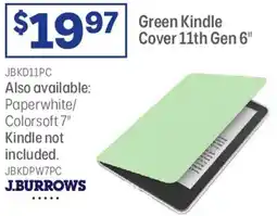 Officeworks Green Kindle Cover 11th Gen 6" offer