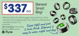 Officeworks Ryze Element Smart Ring offer