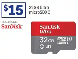Officeworks SanDisk Ultra microSDXC offer