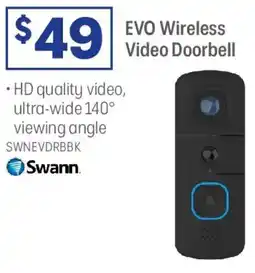 Officeworks Swann EVO Wireless Video Doorbell offer