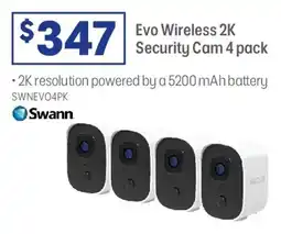 Officeworks Evo Wireless 2K Security Cam offer