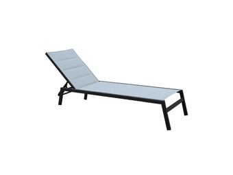 Stratco Sunscape madrid aluminium padded sunlounge offer