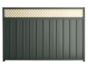 Stratco Colorbond good neighbour fencing superdek screen-top offer