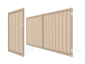 Stratco Single or double gates offer