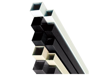 Shs powder coated steel posts