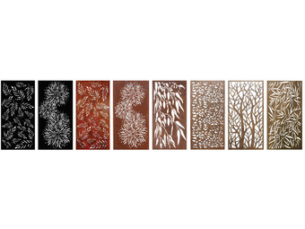 Stratco Painted or rusted fall or fireworks screens offer