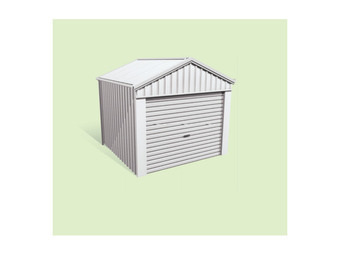 Stratco Gable roof custom stubbie roller door offer