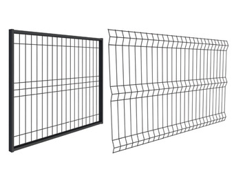 Stratco Weldmesh black fencing offer