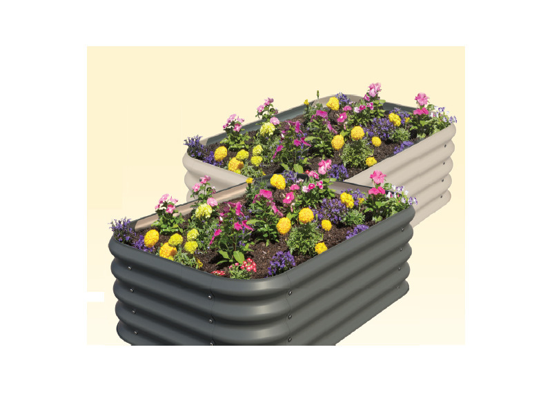 Corrugated garden beds offer at Stratco