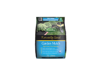 Brunnings naturally good garden mulch